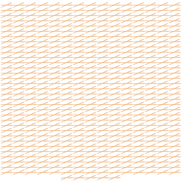 1000 stors ögon plast sy nålar garn sy nål DIY sy hantverk nål orange