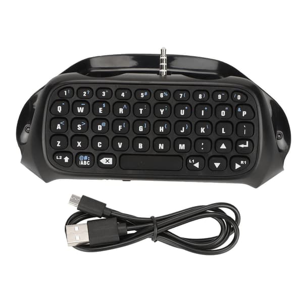 Controller Tastatur Multifunktion Bluetooth Trådløs Controller Tastatur til Playstation 4 Game Controller