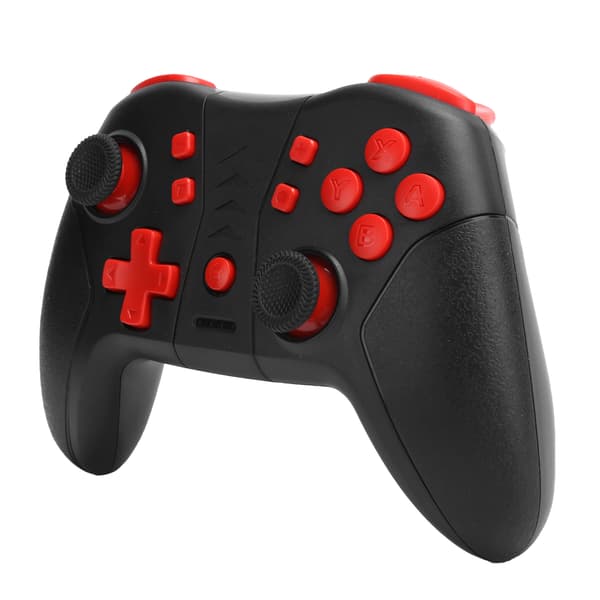 Bluetooth Gamepad Programmerbar Game Controller 3-trins vibrationsjustering passer til Switch ProBlack