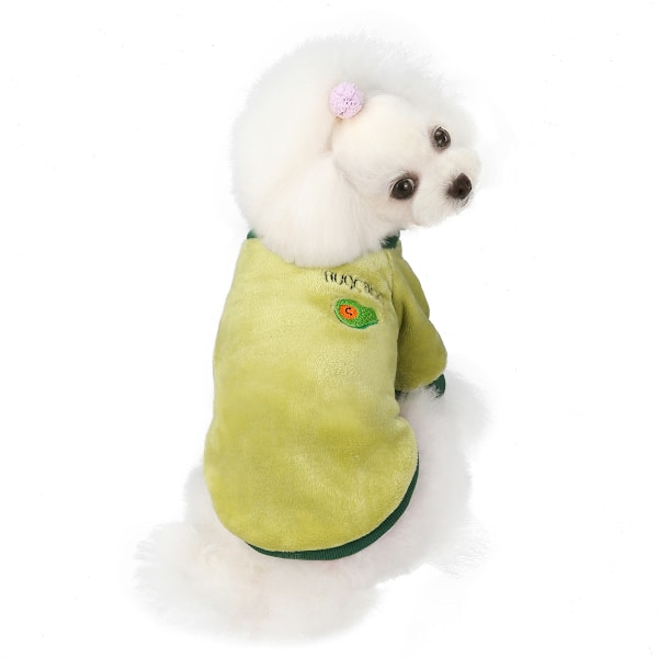 Husdjurskläder Hund Korallfleece Kostym Mjuk Bekväm Rund Hals Husdjurskläder Husdjurstillbehör