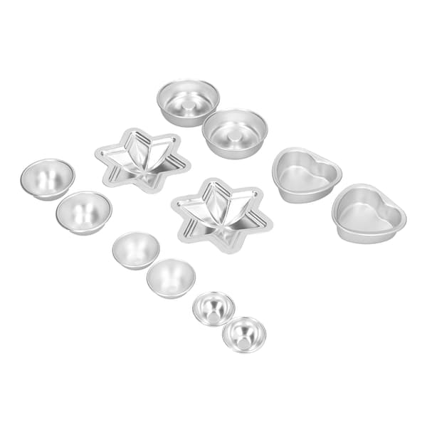 DIY aluminiumslegering badesaltkugleforme letvægts husholdningsismodel kagebageformsæt#23