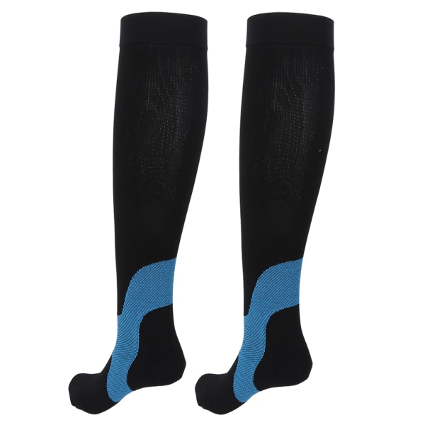 Outdoor Sports Gradient Function Kompressiosukat Sukat Pohkeen hiha pyöräilymaratoniin (Motif X vert foncé L)