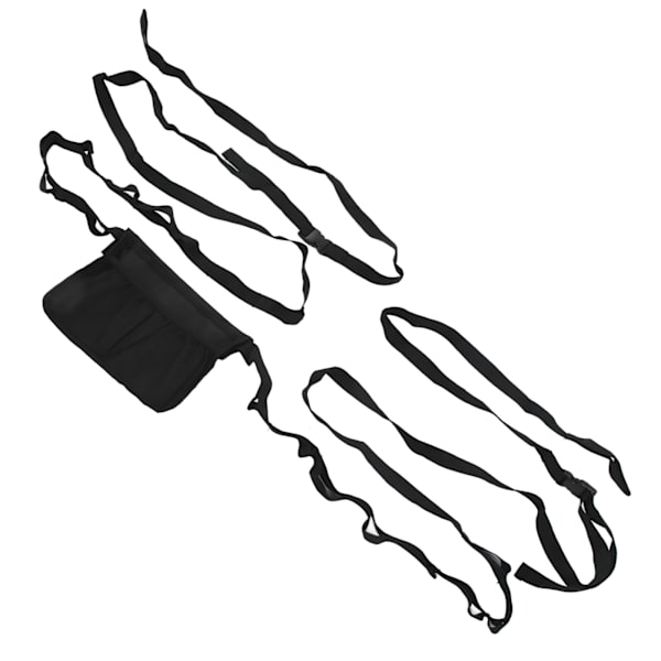 Utomhustält Campingklädstreck Vattentät Bärbar Campinglina med 8 Karabiner för Fiske Resor Vandring Picknick