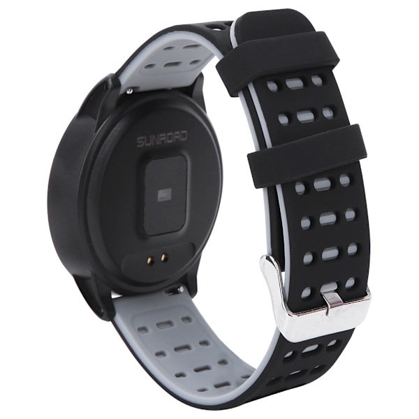 SUNROAD Pulsmåling Blodtryk Vandtæt Smart Sports Watch Sort