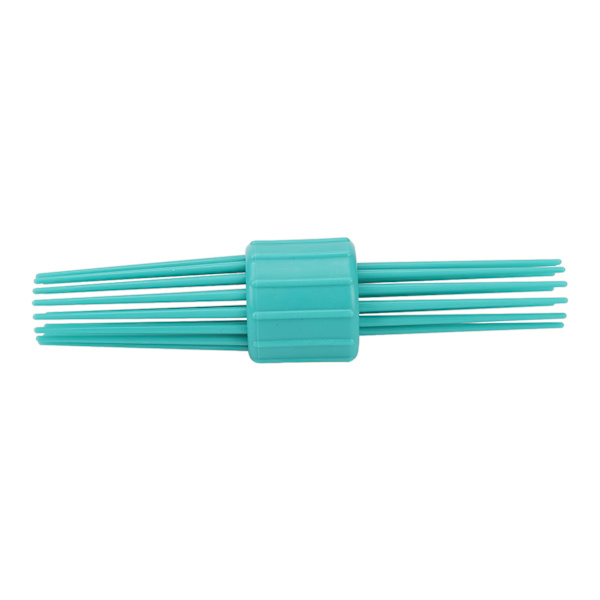 Slip Hair Curling Comb Säkerhet Halksäker Multi Teeth Roll Hårkam för kvinnor Lady Girl