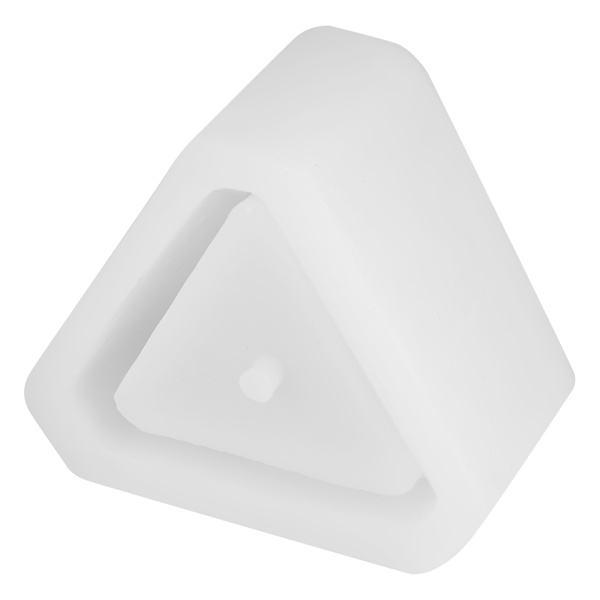 DIY Sukkulent Plante Urtepotte Form Geometrisk Silikone Urtepotte Dekoration (trekant)