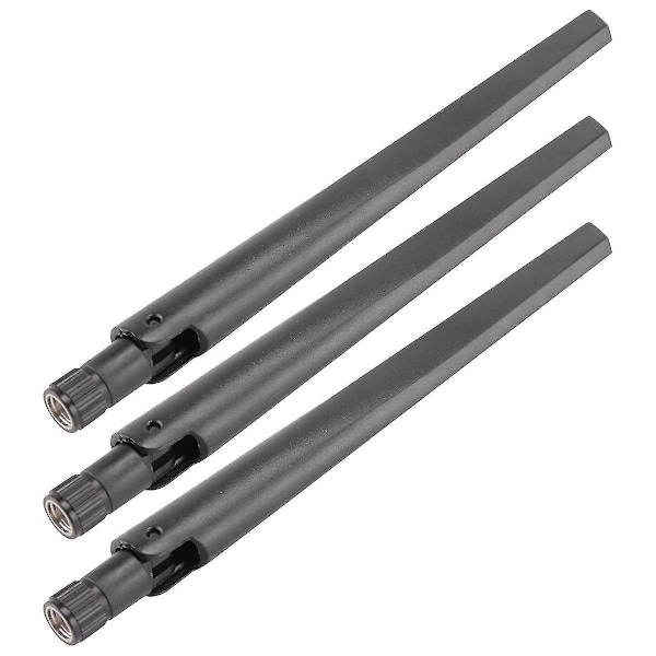 3 st Nya Metall WiFi-antenner med RP-SMA-gränssnitt med 5DBi 2.4G/5G Dual-Band Trådlös Wifi-antenn kompatibel med ASUS RT-AC68U-B5
