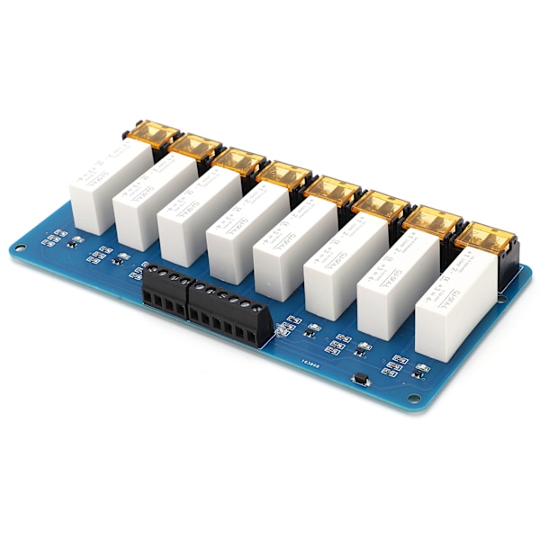 8-kanals relæmodul Solid State SSR Distributionskontroludstyr 5A DCDC 5V220V