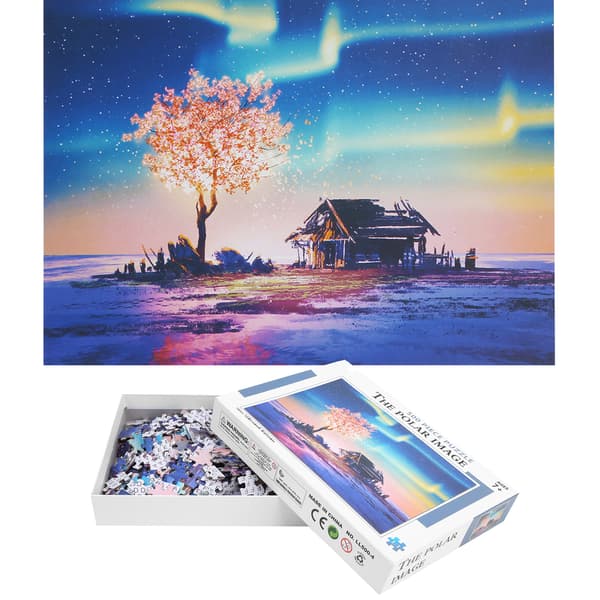 500 st Barn Utsökta Mönster Pussel Jigsaw Förälder Barn Interaktion Leksaker Gåva (LL5004)