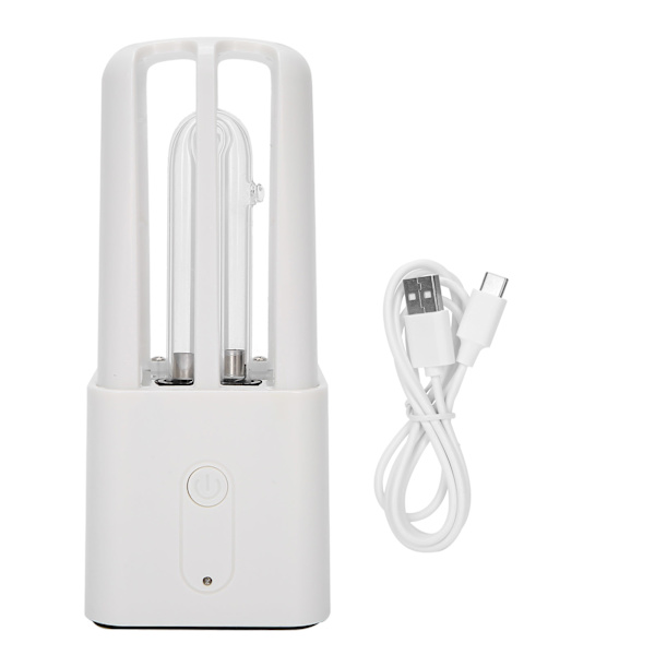 ZL-28C1 UVC lys bærbar ultraviolet lampe USB genopladelig rengøring til bil og hjem
