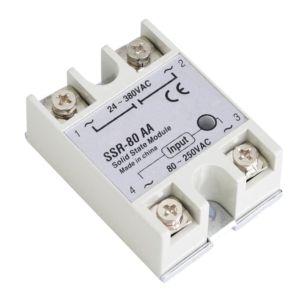 80A enfaset solid state relébrytermodul SSR-80AA 80-250VAC
