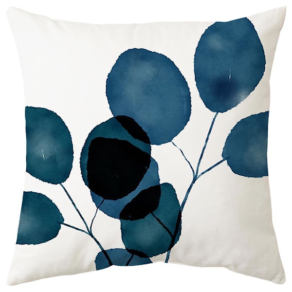 Set med 9 Kuddfodral 45 x 45 cm Moderna Dekorativa Örngott för Soffa Vardagsrum Sovrum Dekoration (9 Olika Stilar)