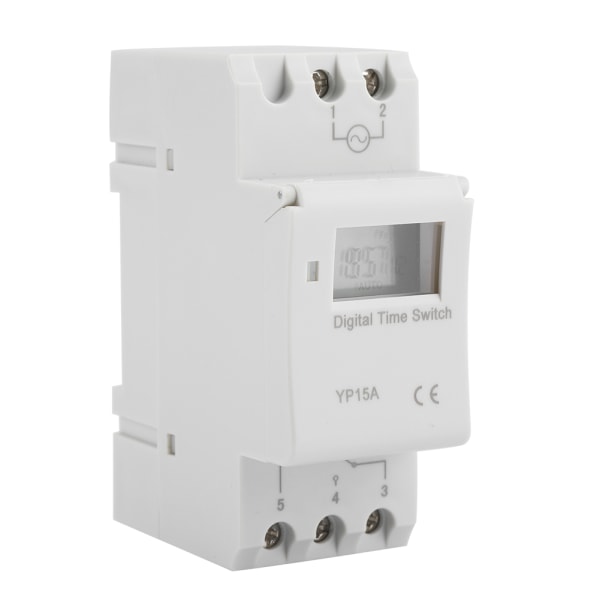 16A digitaalinen LCD- power ohjelmoitava releaikakytkin (DC12V)