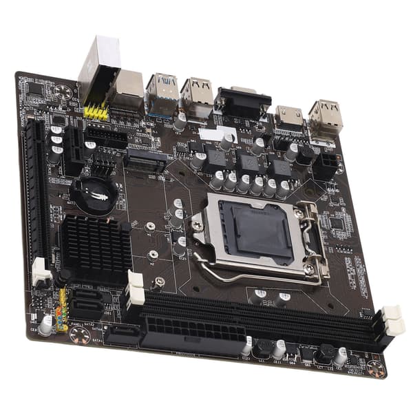 DDR3 bundkort understøtter 1155 ben I3 I5 I7 processor 2 DDR3 1000M netværksinterface stabilt strøm gaming bundkort