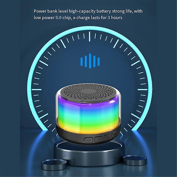 K8 Bluetooth-högtalare trådlös högtalare, Rosa