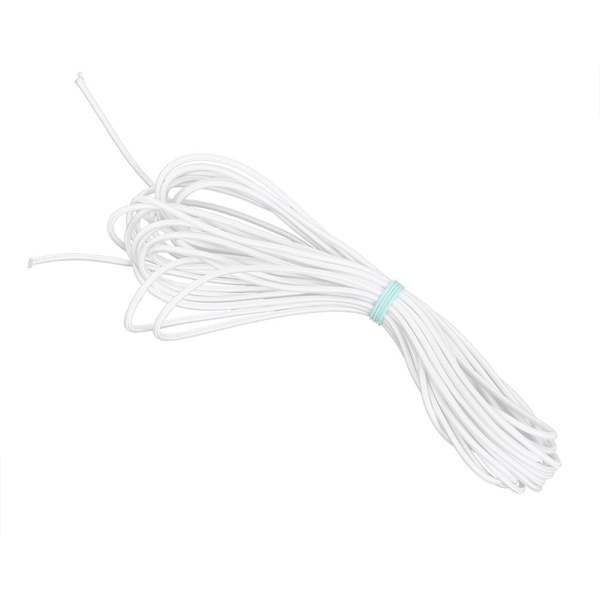 3 pussia 3mm 10m/32.8ft pyöreä elastinen köysi DIY-vaatteet elastiset vaatteet ompelutarvikkeet
