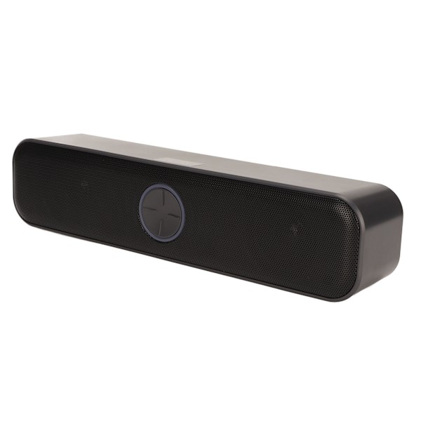 Datorhögtalare USB driven stereo 2-kanals Plug and Play RGB Datorhögtalare Svart