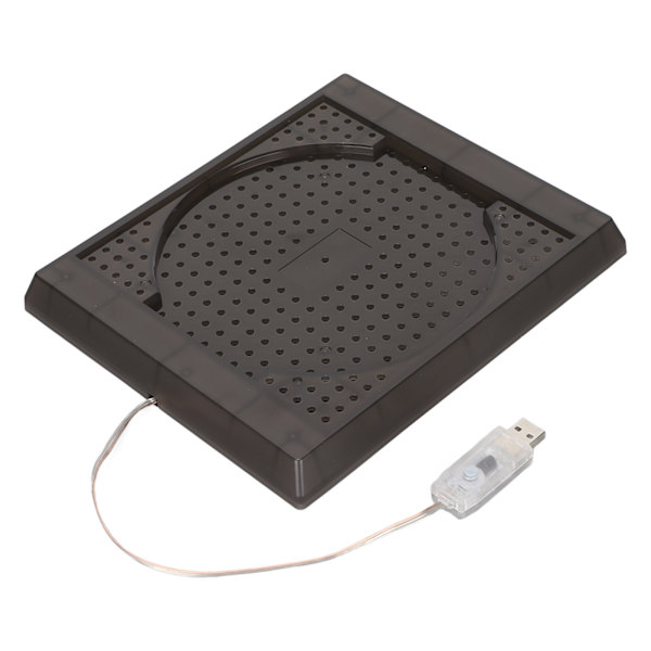 RGB-lysbase med fargeskift, 3 kontrollmoduser, minnefunksjon, justerbar LED-kjølebase med fjernkontroll for Xbox