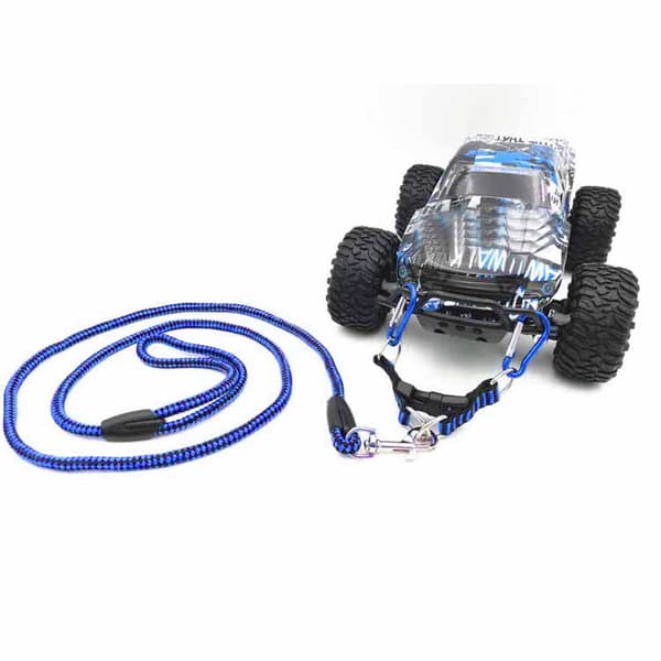 Holdbar RC Bil Trækreb Model Trailer Line med Krog RC Biler Legetøj Tilbehør Blå