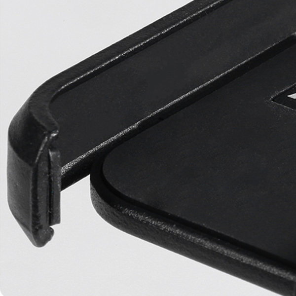 Sykkeltelefonholder i aluminiumlegering, roterbar, utendørs mobiltelefonstativ for motorsykkel, elsykkel, sykler uten lading, svart stativ
