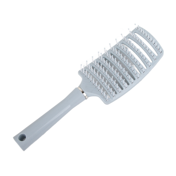 Detangling Hiusharja Professional Miesten Naiset Tuuletus Paddle Hiusharja Muotoilutyökalu paksuille suorille hiuksilleBlue