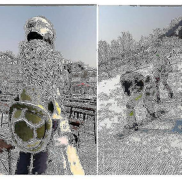 Sköldpadda Skidåkning Skridskoåkning Snowboard Skyddsutrustning Barn Höft Gul