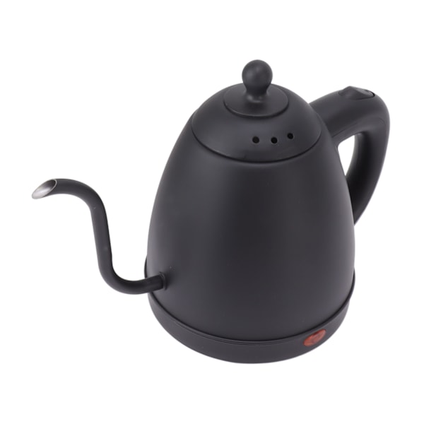 Elektrisk vattenkokare med gåshals 1,2 l 304 rostfritt stål Hög säkerhet Häll över kaffekanna EU-kontakt 220 V