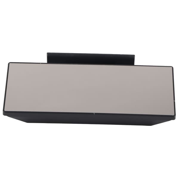 Digital väckarklocka LED lysande temperaturmätfunktion Special spegeldesign elektronisk klocka