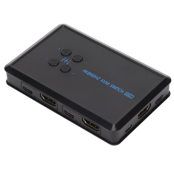 KVM-switch High Definition Multimedia Interface 2.0 4K Hög kompatibilitet Enkel installation Omvandlare
