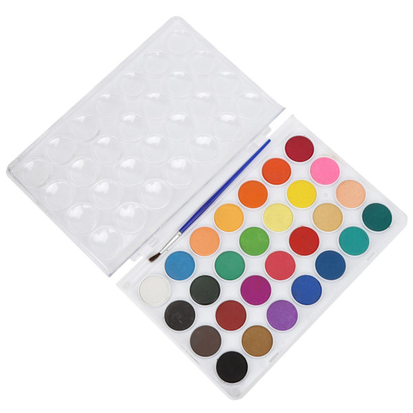 28 farver fast pigment maling bærbar kunst maling pulver sæt til akvarel / gouache