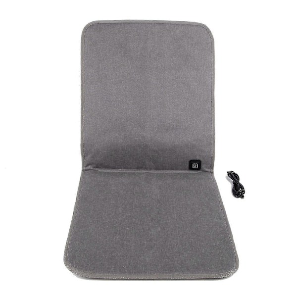 Varmepute Kontorstolsete Varmere 43x90cm med USB-kabel Hurtigvarmende Elektrisk Vinter Varm Annonse