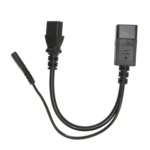 IEC320 C14 hane till C13 C7 hona power Vattentät IEC320 power för projektorer 100‑250V 32cm