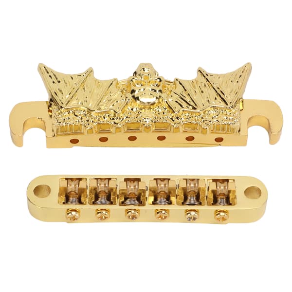 Gitar Roller Saddle Bridge 6-strengs mutter med 6 mm monteringshull for EPI elektrisk gitar