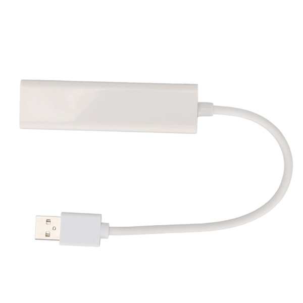 Dockingstation Multifunktionel 4 i 1 USB til RJ45 480Mbps USB Hub Splitter til computere