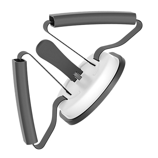 Sit Ups Assistent Enhed Multifunktionel Sit Up Udstyr Bar til Indendørs Hjem Fitness Udstyr Sort Hvid