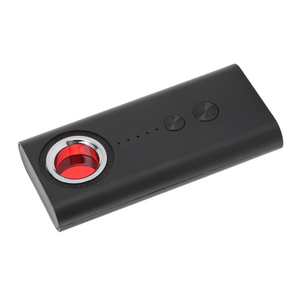 Kameradetektor Høy følsomhet 6 nivåer Smart Chip Bærbar trådløs signaldetektor for hjemmekontor på hotellreiser
