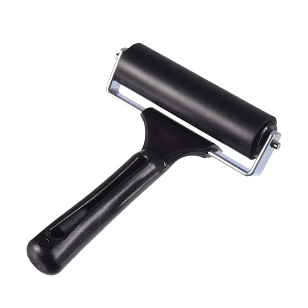 2 stk. Brayer-rulle 6 cm robust gummimanuell rulle stempelverktøy for trykkmaling håndverk