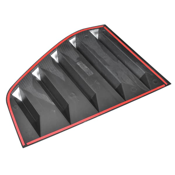 Par med sideventil vindusskuffe lamelltrim bilmodifikasjon passer for R Mk6 2009-2013 Karbonfiberstil