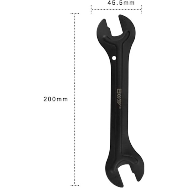 Cykelhjul Navaxel Konjusteringsnyckel Pedalnyckel Reparationsverktyg 13, 14, 15, 16mm