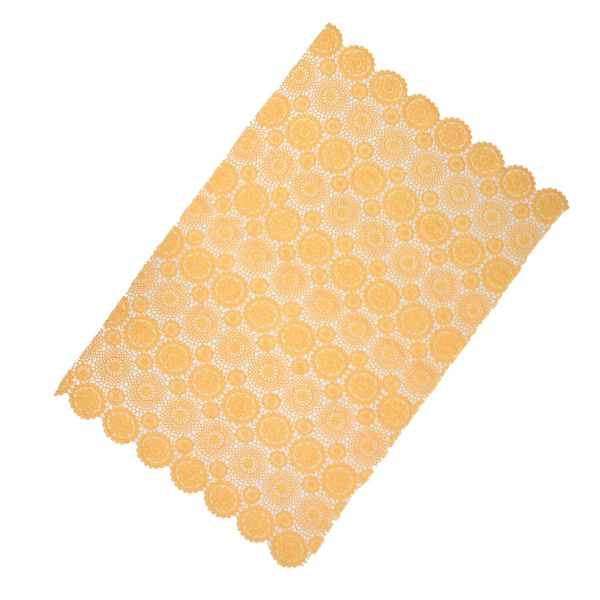Nyfödd fotografering wrap spets filt spädbarn foto rekvisita med pannband för babyfotografering gul