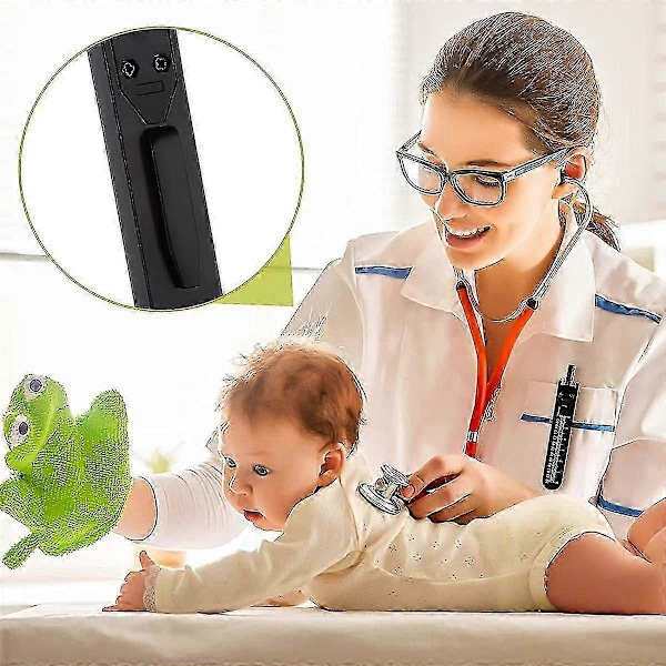 EKG Mätverktyg EKG-kaliper med linjal Svart kaliperdelare för sjuksköterska eller läkare