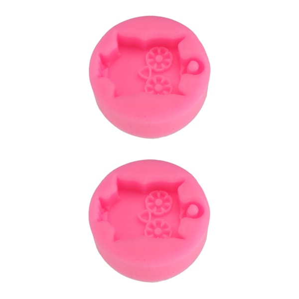 2 stk. silikoneform DIY sød ugle silikoneform non-stick fleksibel bil aromaterapi gipsform