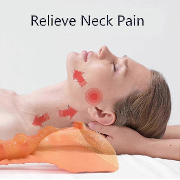 Trapezius Triggerpunkt Massager, Myofascial Release Nakke- og Skuldersmerter, Reducerer Træthed og Frigiver Tryk i Øvre Ryg og Lænd - Ny SZJR
