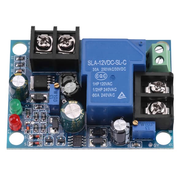 30A Automatisk Batterilader Ladekontroller Beskyttelsesmodul 48V