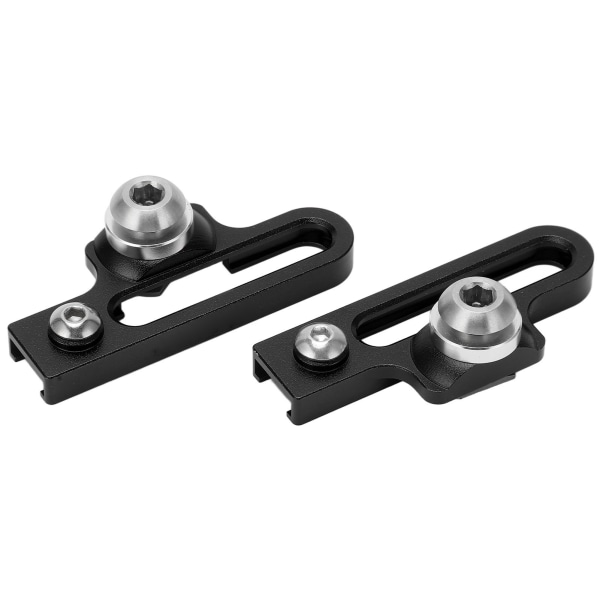 2st Bike C Clamp Bromsbelägg Aluminiumlegering Förlängning C Bromsok Adapter Bromsar för landsvägscyklar Svart