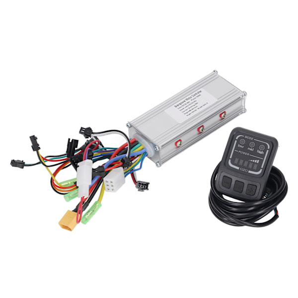 Electric Bike Controller 36V 48V 500W Scooter Motor Controller with G20 Display Panel Set Kit