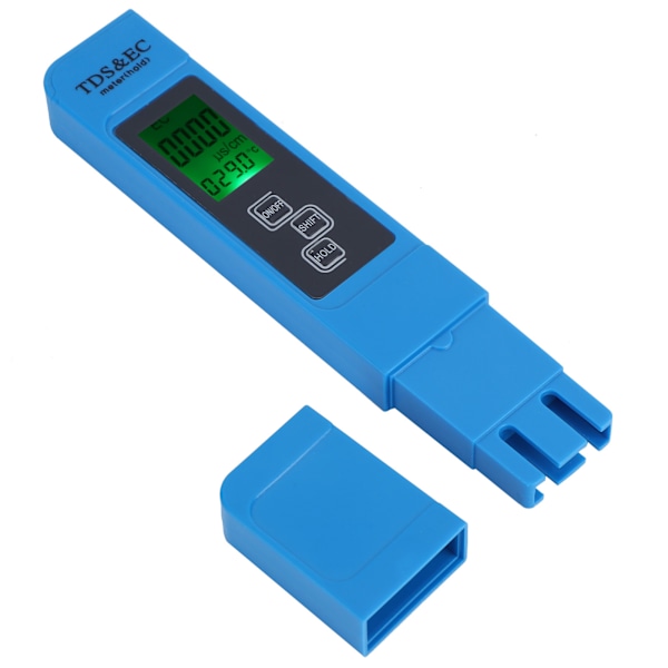 Bärbar penna typ digital TDS EC mätare elektrisk konduktivitet testare vattenkvalitet testBacklight