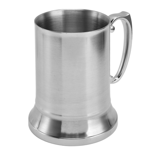 Ölmugg Dubbelskiktsdesign God Värmeisolering Utsökt Vacker Kaffekopp för Restauranger Barer Hotell 450 ml Liten