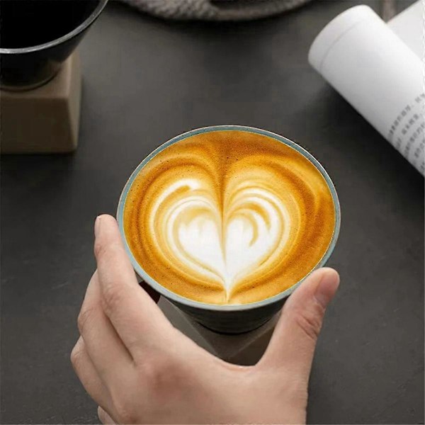 Retro Keramisk Kaffekopp Grov Keramikk Tekopp, Blå