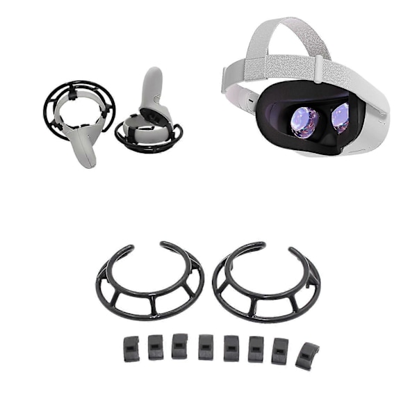 2 stk. VR-håndtag Controller Anti-Fall Beskyttelsesbeslag til Oculus Quest 2